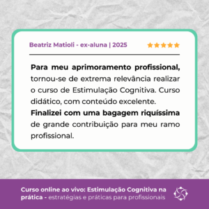 depoimento curso estimulação cognitiva