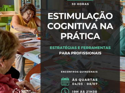 Curso online ao vivo: Estimulação Cognitiva na Prática – estratégias e ferramentas para profissionais 2026